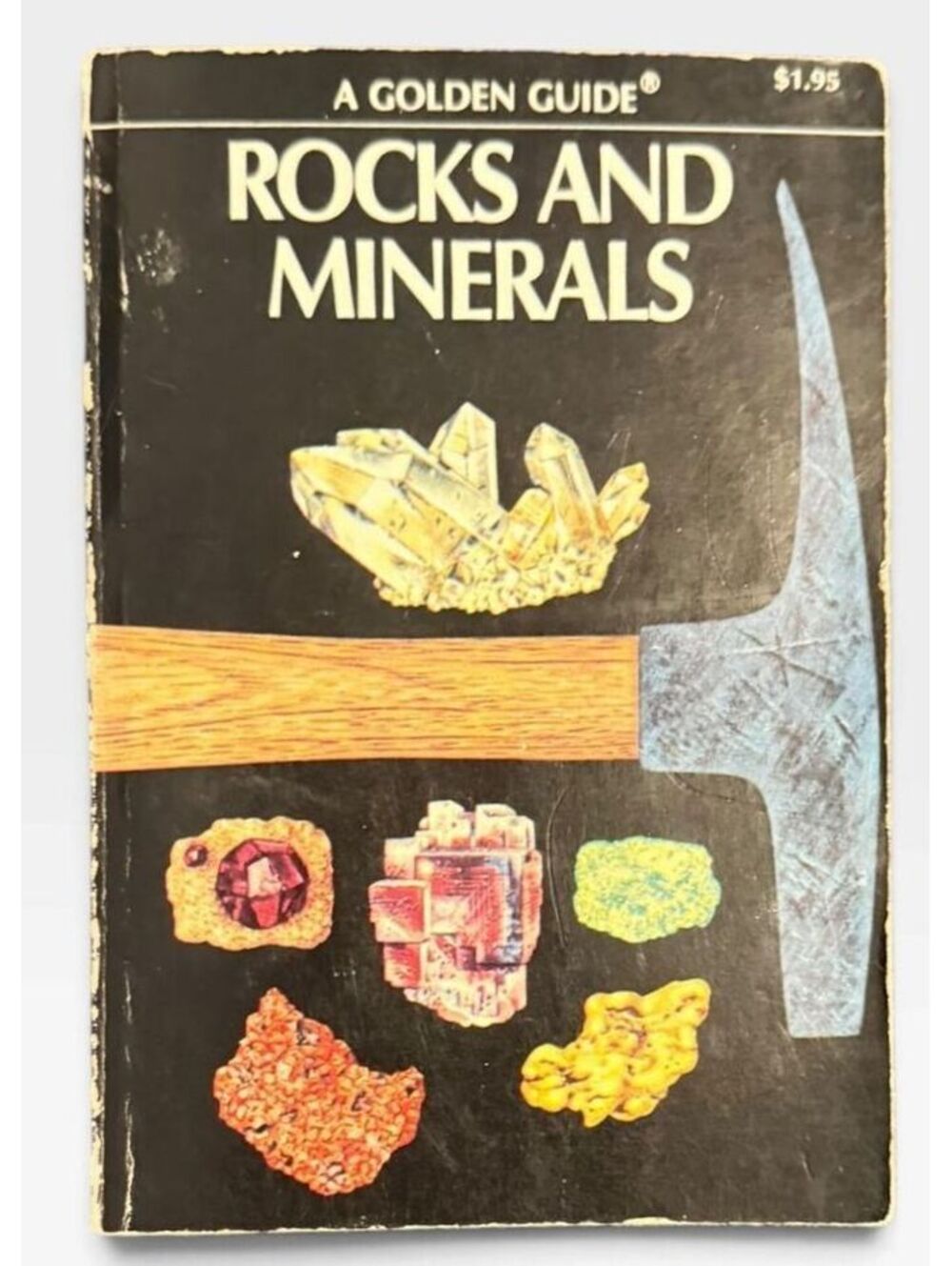 Vintage Golden Guide Rocks and Minerals Identification Book 0-307-24499-7